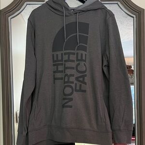 The North Face Gray Hoodie with Logo
